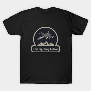 American F-16 Jet Fighter T-Shirt